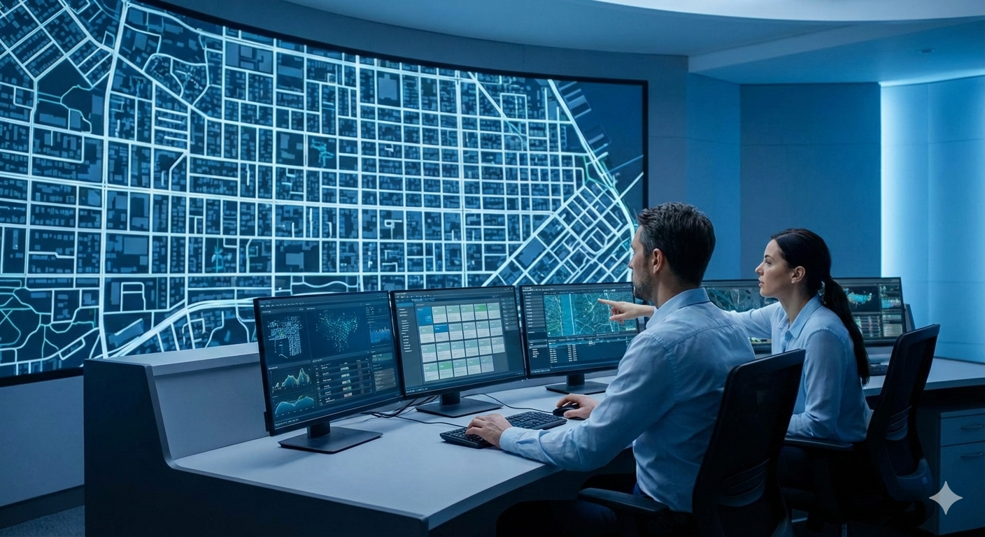 Digital grid visualization